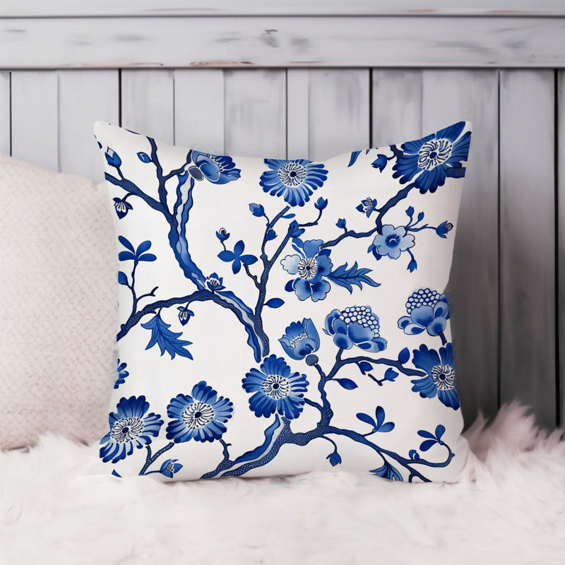 World and Countries Chinoiserie Pattern III Asian, 20"H x 20"W