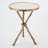 Twig Table-Brass/White Marble