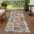 Machine Washable Indoor/Outdoor Molewski ACN2349 Abstract Rug-1593702423