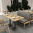 Modern Light Luxury Restaurant Bench Faux Leather Upholstered Bench-100529429
