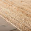 Buse Solid Colour Jute / Sisal Hand Woven Area Rug-1984467931