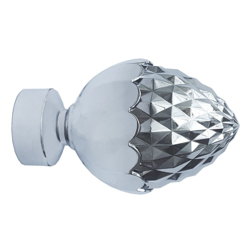 Poles Apart 27.94cm Finial, Chrome