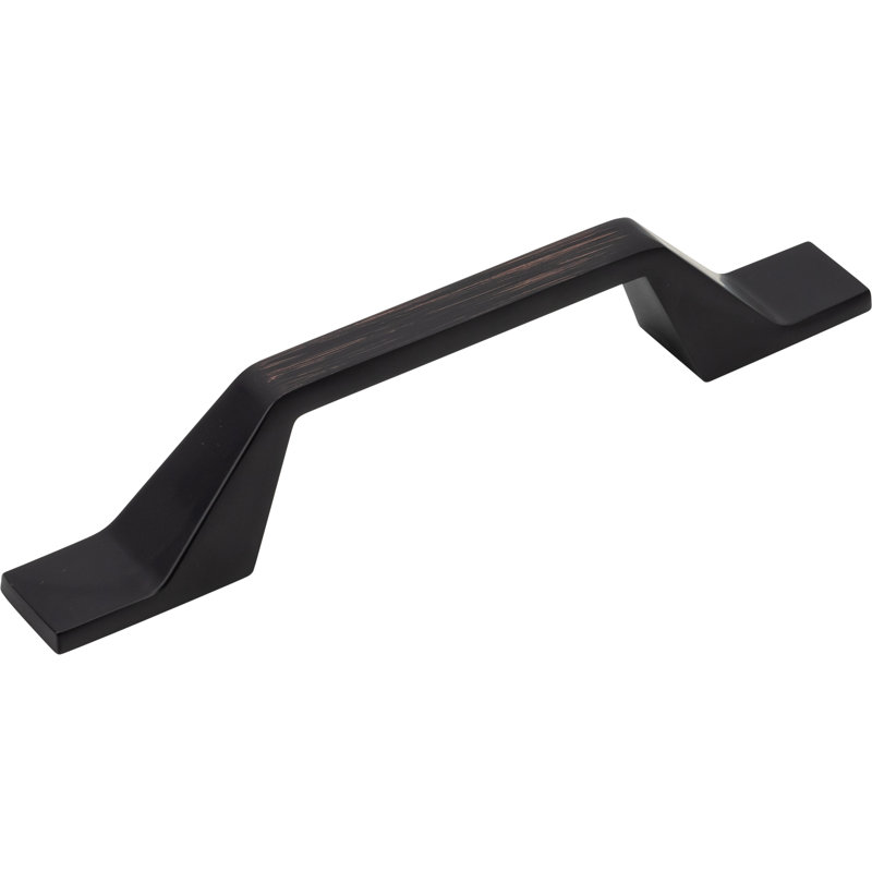 Square 3 3/4" Center Arch Pull Multipack, Brushed Oil Rubbed Bronze