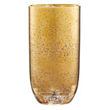 Crackle 18 oz. Drinking Glass
