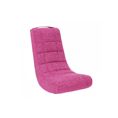 Cove Video Rocker Gaming Chair Linen, Magenta