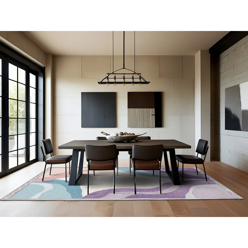 Tapis Wistful Stream, Carré 3 pi