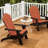50" x 20" Patio Chair Cushion, Adirondack Chair Cushion with Straps (Set of 2)-1403637589