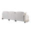 Canapé modulaire modulaire en chenille avec jupe amovible-1833422054