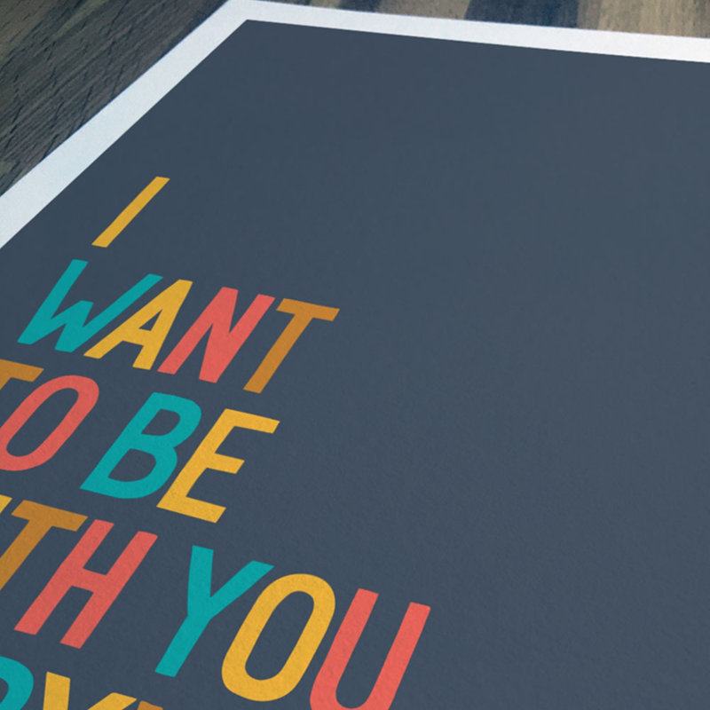 Single Picture Frame Print