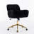 Office Chair,Artificial Rabbit Hair Home Office Chair Adjustable Desk Chair Swivel Office Chair,Vanity Chair-2047132347