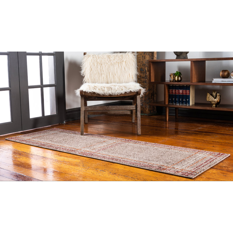 Abstract Area Rug, Runner 61 x 183cm