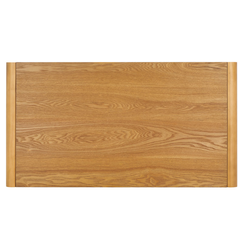 Omara 1 Shelf Coffee Table, Natural