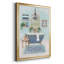 «Blue Bath I», peinture sur toile encadrée-2142061343-2142061338