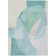 Machine Washable Indoor/Outdoor Xhevrie Seafoam Rug