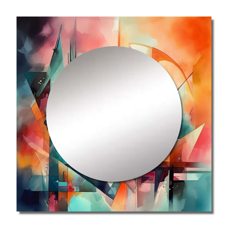Miroir mural de salon Granberry, 36 po x 36 po