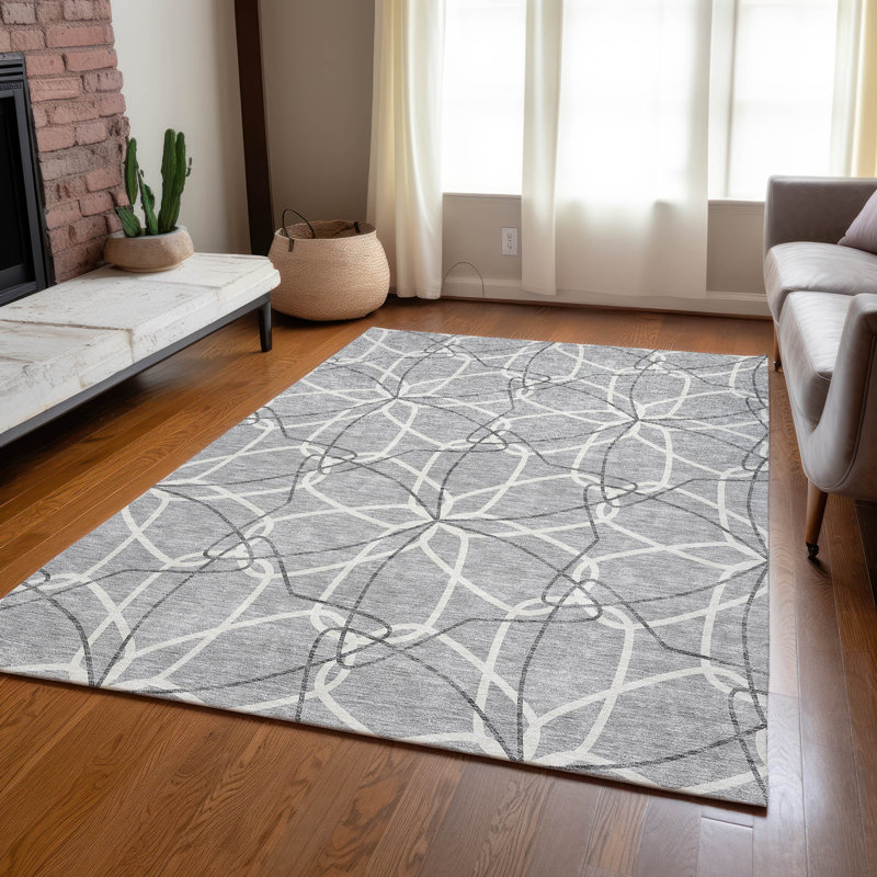  Tapis avec envers antidérapant Alegandro, Rectangle 10' x 14'