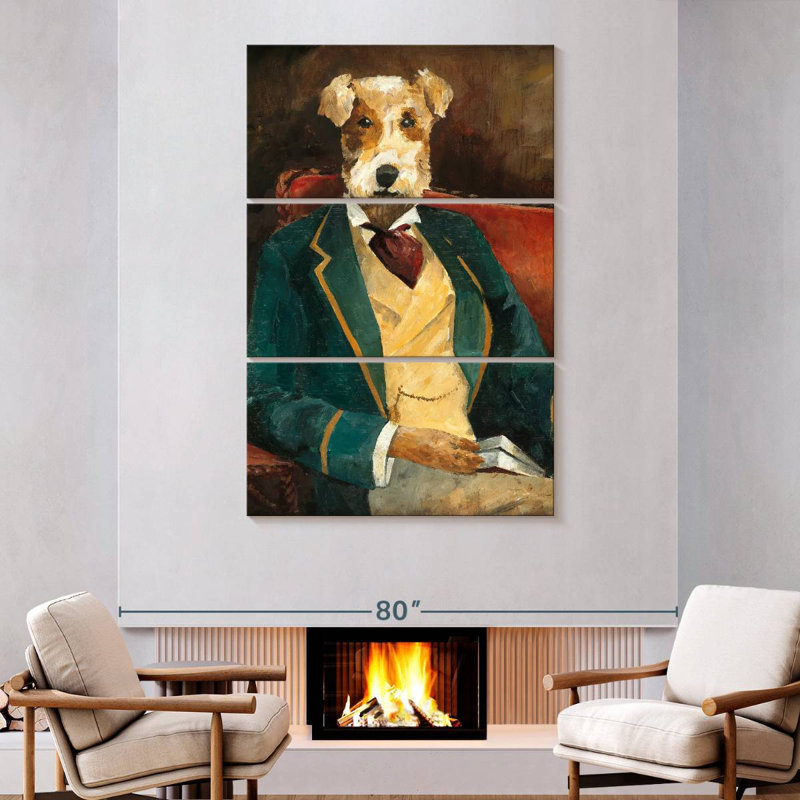 Brampt Edgar Allen Paw, 74" H x 48" W