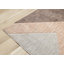 Tapis géométrique recyclé rose ivoire Lecreasha-439189266
