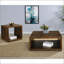 Ensemble de table basse et de table de bout 2 pièces Hermosa, parfait pour ajouter charme rustique et fonctionnalité à votre salon.-629901154-629901156