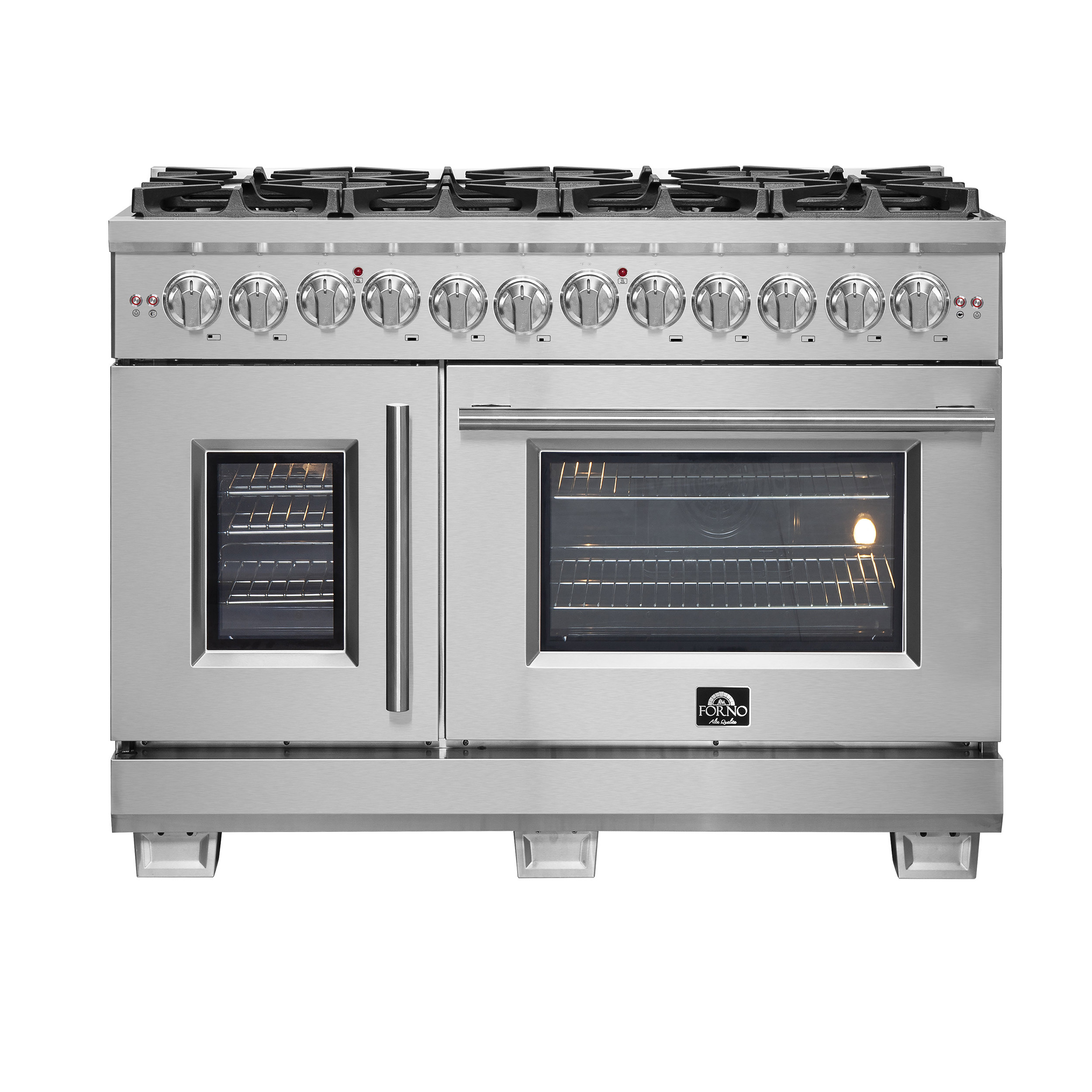 Forno 60 in.W 27.6cu.ft. Free Standing Side by Side Style 2-Doors