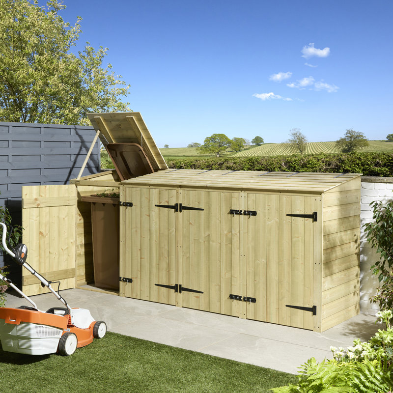 Wooden Bin Store