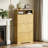 30 Pair Entryway Shoe Storage Cabinet With 3 Flip Drawers-1538435654-1538435655