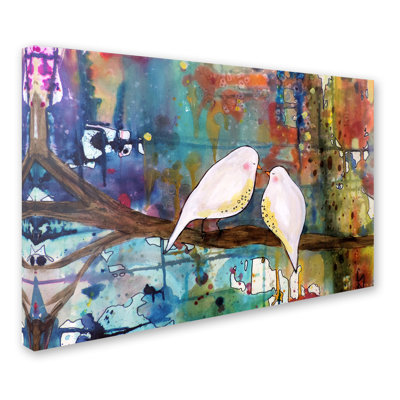 «When We Are Together» par Breagh, impression sur toile tendue