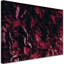 Red Geometric Abstract - No Frame Print on Canvas-98482694