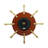 QXA785BLH Wall Clock, Brown