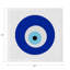 Evil Eye Hemstitch 22" Linen/Cotton Napkin
