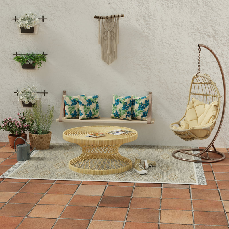Sunbrella Outdoor Throw Pillow, Foliage Pebble