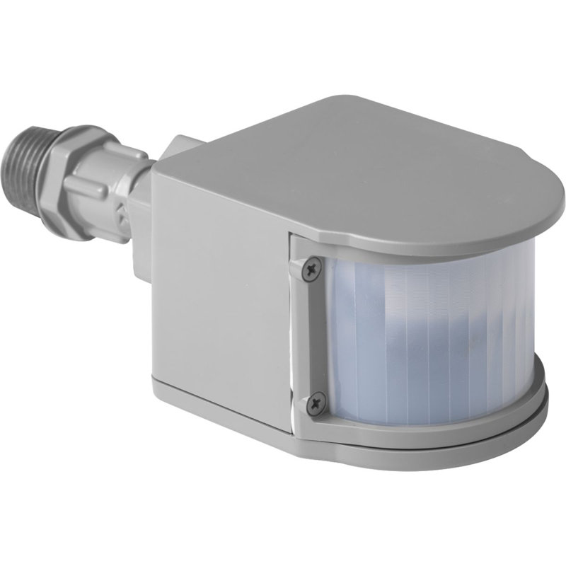 Kiersten LED Outdoor Security Flood Light, Metallic Grey