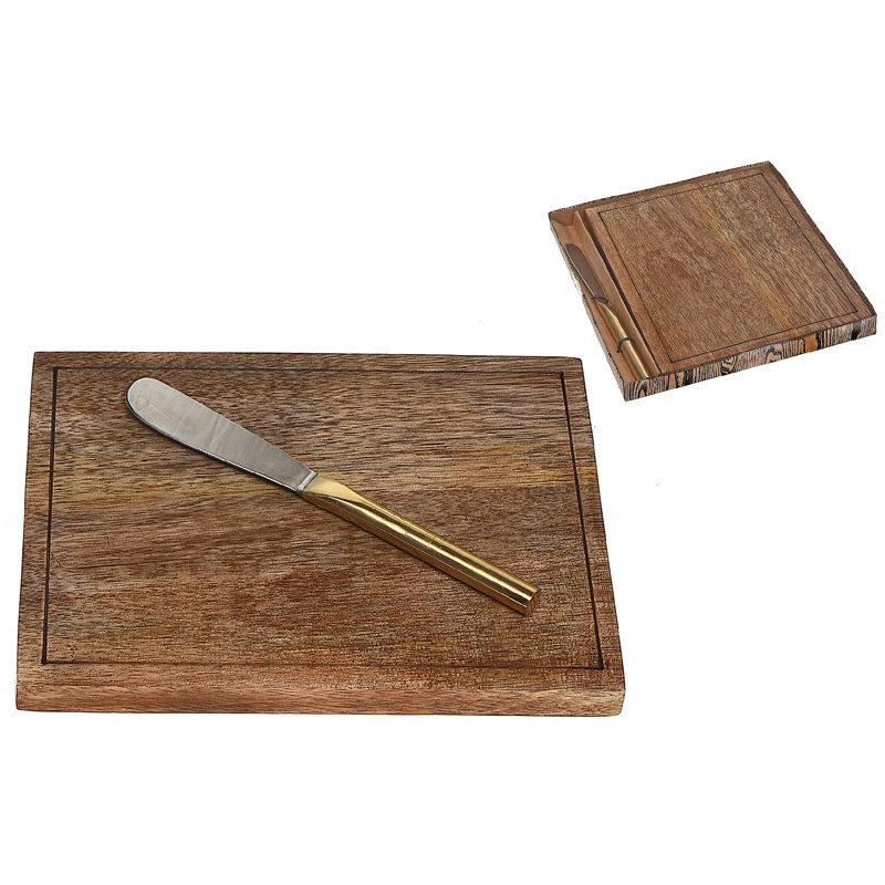 Foundry Select Wood Divided Serving Dish