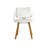  Blanc / faux teck