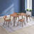 Kalvyn Solid Wood Base Dining Table