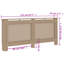 Celestia Extra Large Radiator Cover