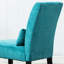 Chaise en chenille avec pieds et housse de coussin moelleux-1527809269