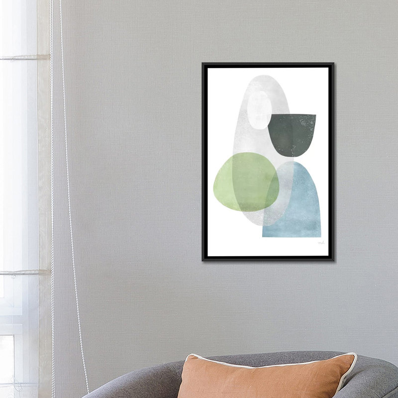 « whispers ii », impression sur toile, H 26 po x l 18 po x P 1,5 po, Toile avec cadre noir, Pas de tapis