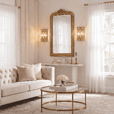 Bailey 2-Light Wall Sconce in Warm Brass
