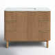 Nova 42" Marble Top Single Sink Vanity