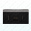 Meuble-lavabo flottant simple 39,4 po avec comptoir en faux marbre, lavabo en céramique, 2 tiroirs en bois massif multicouches et 2 armoires