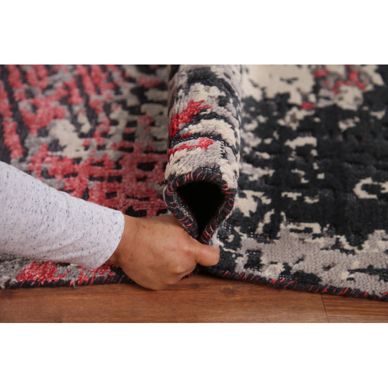 Handmade Wool Abstract Area Rug