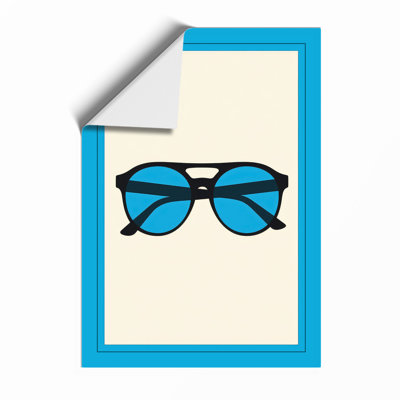 Aviator Shades Modern - Framed Print