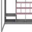 Lit mezzanine en bois avec garde-robe, tablettes et armoire-1529674358-1529674356