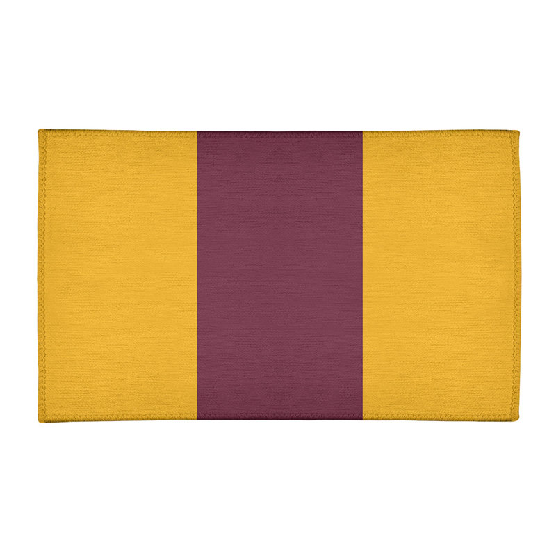 Chenille Striped Indoor Rug, Rectangle 2' x 3'