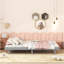 Lit simple moderne avec plateforme flottante-1195657633-1250414205