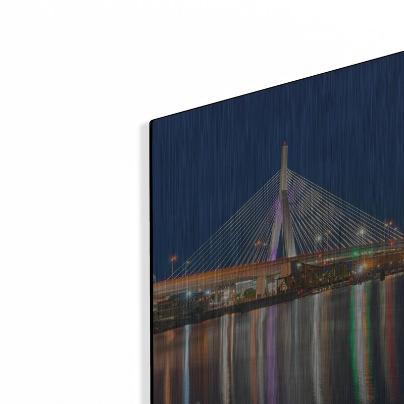 «Zakim Bridge August 26 2020» par Rick Berk, H 12 po x l 16 po