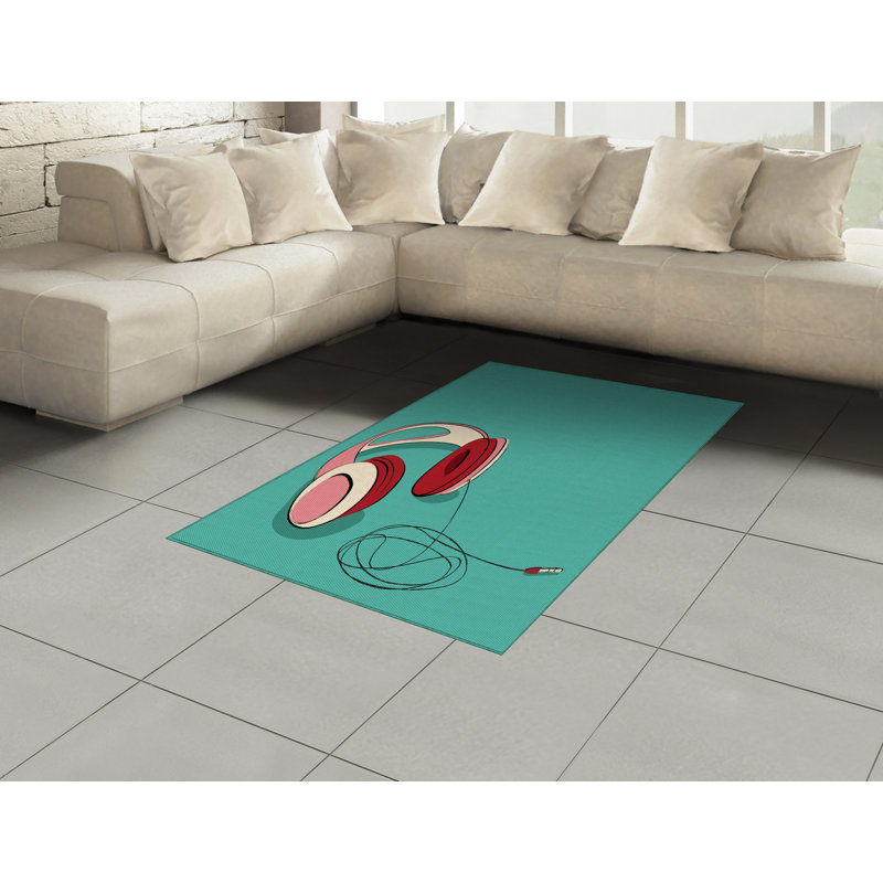 Tapis décoratif Indie High Density, Rectangle 2 pi 7 po x 5 pi