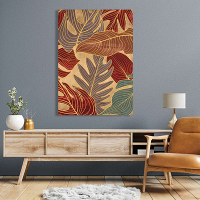 Jungle Panel I by Eve C. Grant - Wrapped Canvas Print