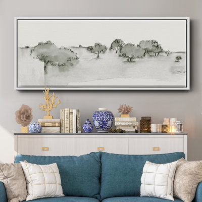 Flower Nest II- Framed Canvas